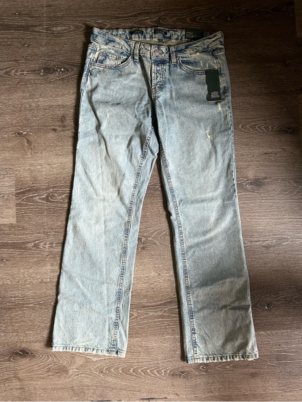 NWT Size 6 Low Rise Bootcut Wild Fable Button Fly Cotton Denim Jeans